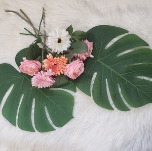 Photo Props Faux Flowers and Leaves